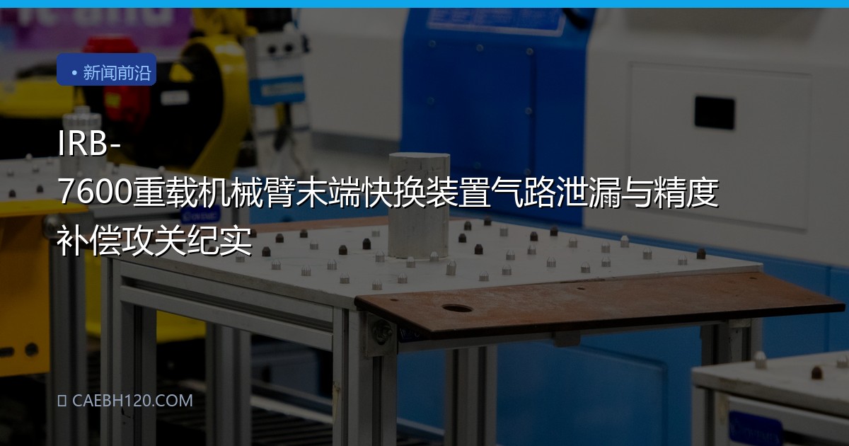 IRB-7600重载机械臂末端快换装置气路泄漏与精度补偿攻关纪实