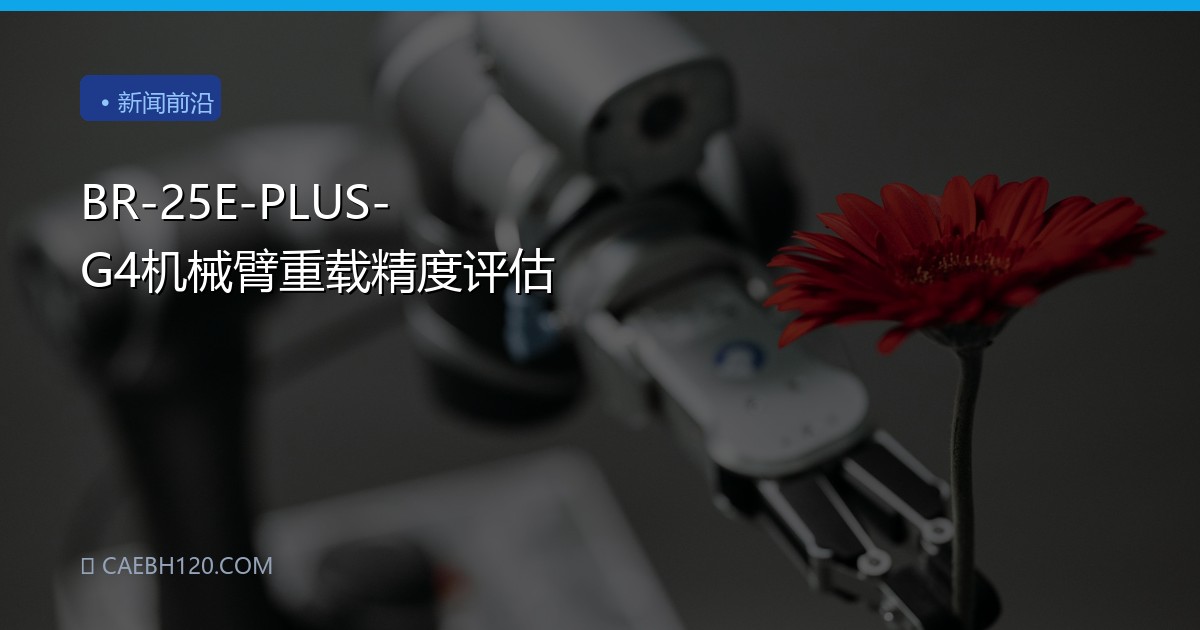 BR-25E-PLUS-G4机械臂重载精度评估